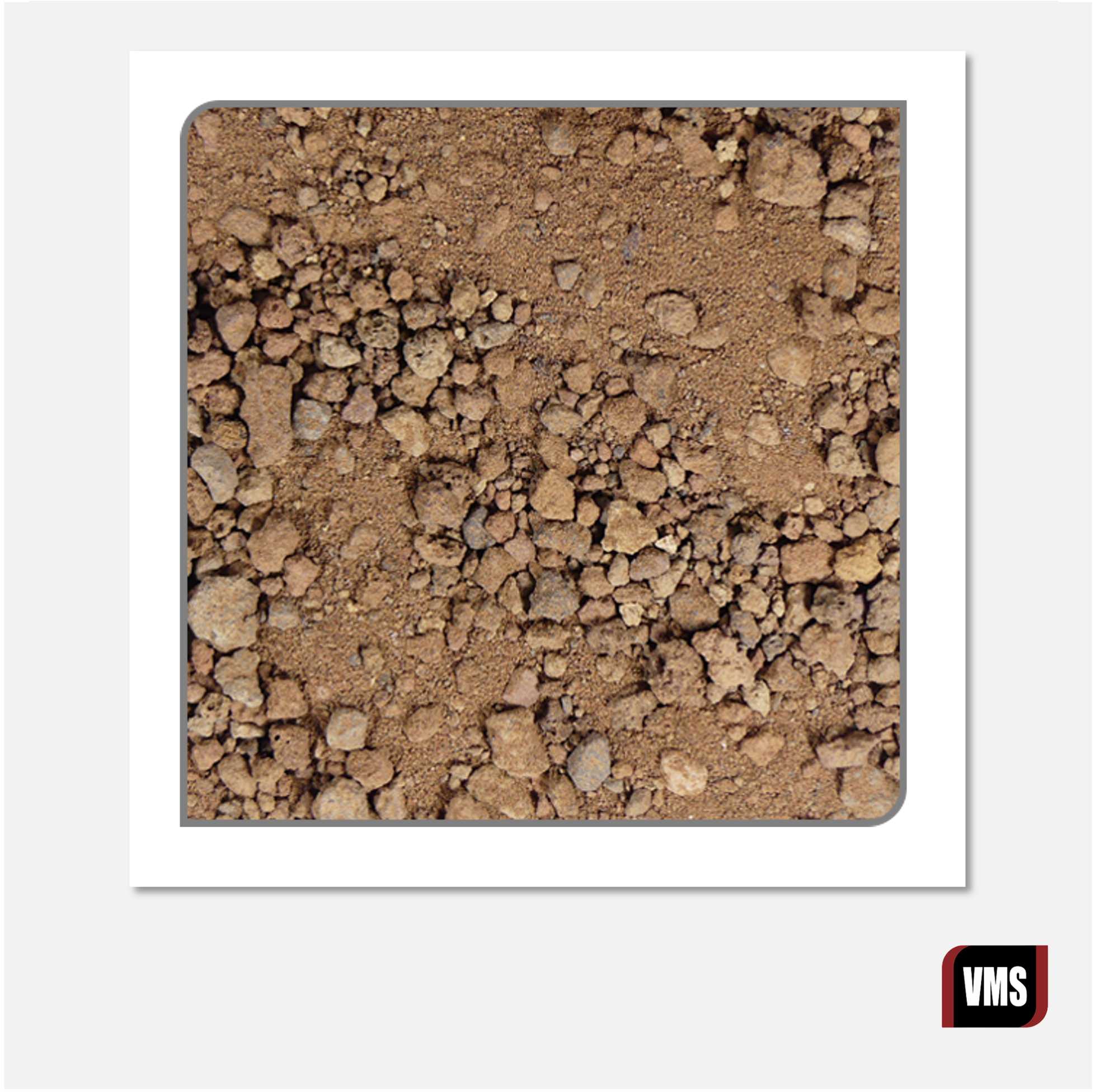 Diorama Texture N°1 - Brown Earth & Pebbles