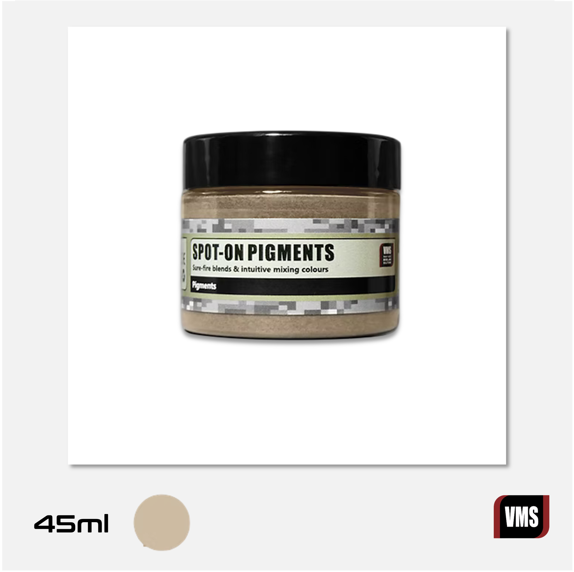 VMS - Spot-On Pigments N° 1 - Light Earth (not textured) - VMS.P01 - Gothaforce