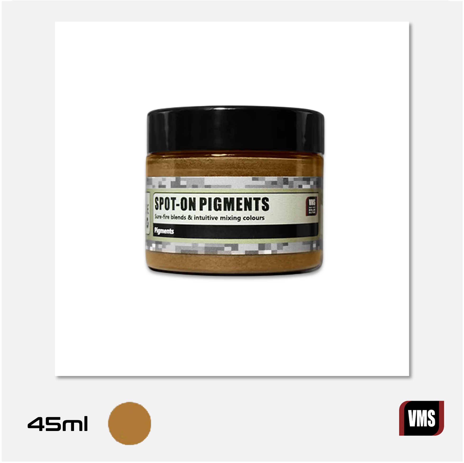 VMS - Spot-On Pigments N° 5 - Clay Rich Earth (not textured) - VMS.P05 - Gothaforce