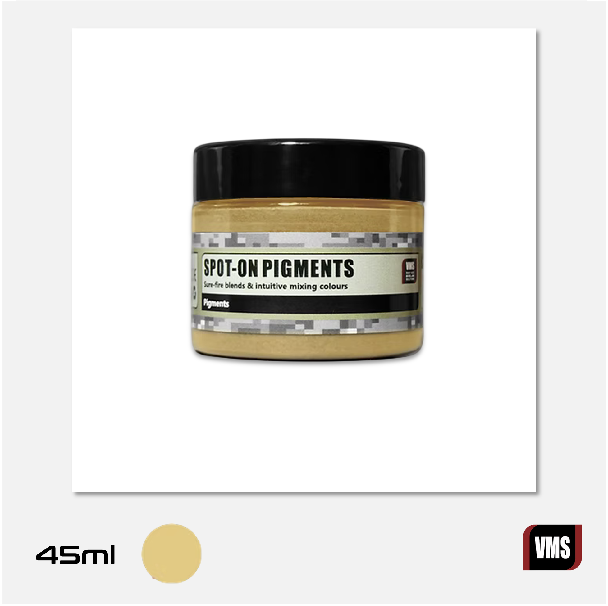VMS - Spot-On Pigments N° 13 - Intensive Sand (not textured) - VMS.P13 - Gothaforce
