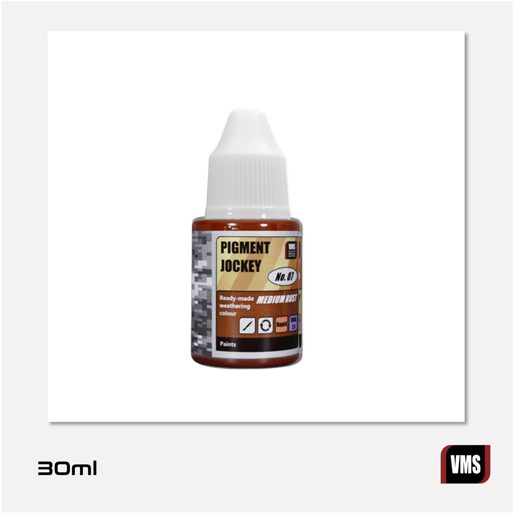 Pigment Jockey - N°7 Medium Rust