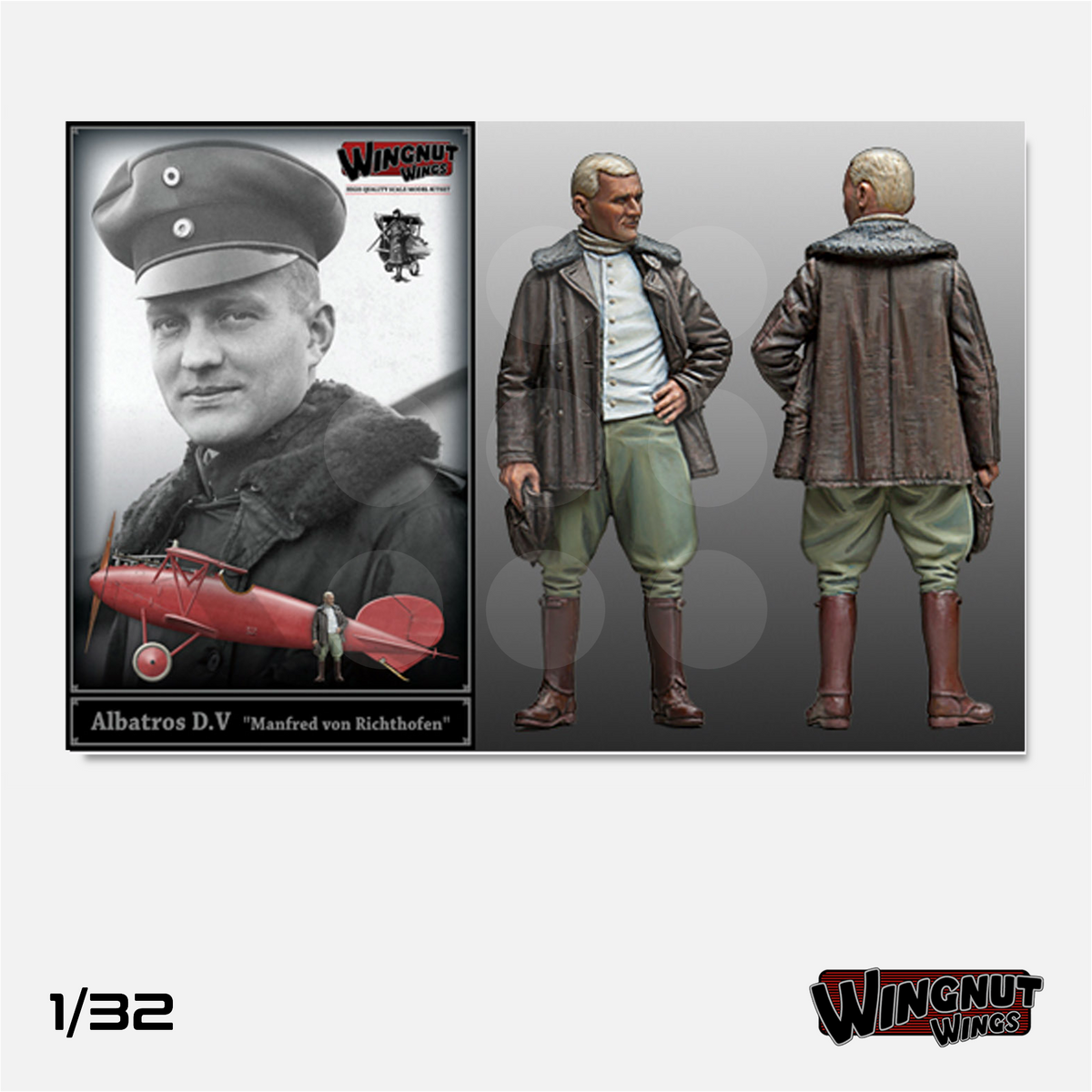 1/32 Wingnut Wings - Albatros D.V - Manfred von Richthofen