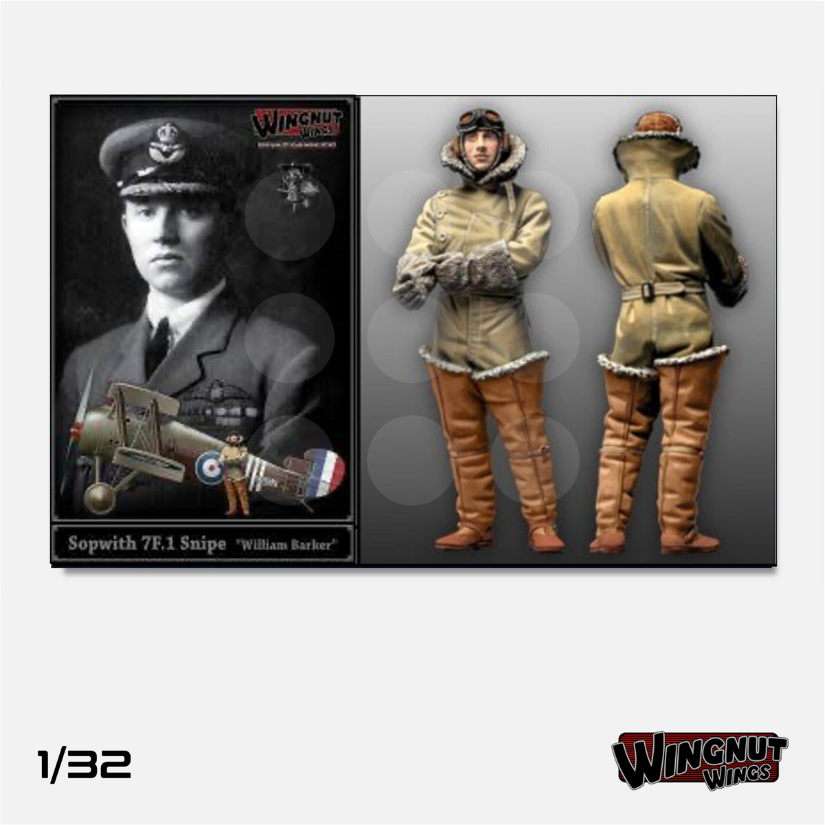 1/32 Wingnut Wings - Sopwith Snipe 7F.1 - William Barker