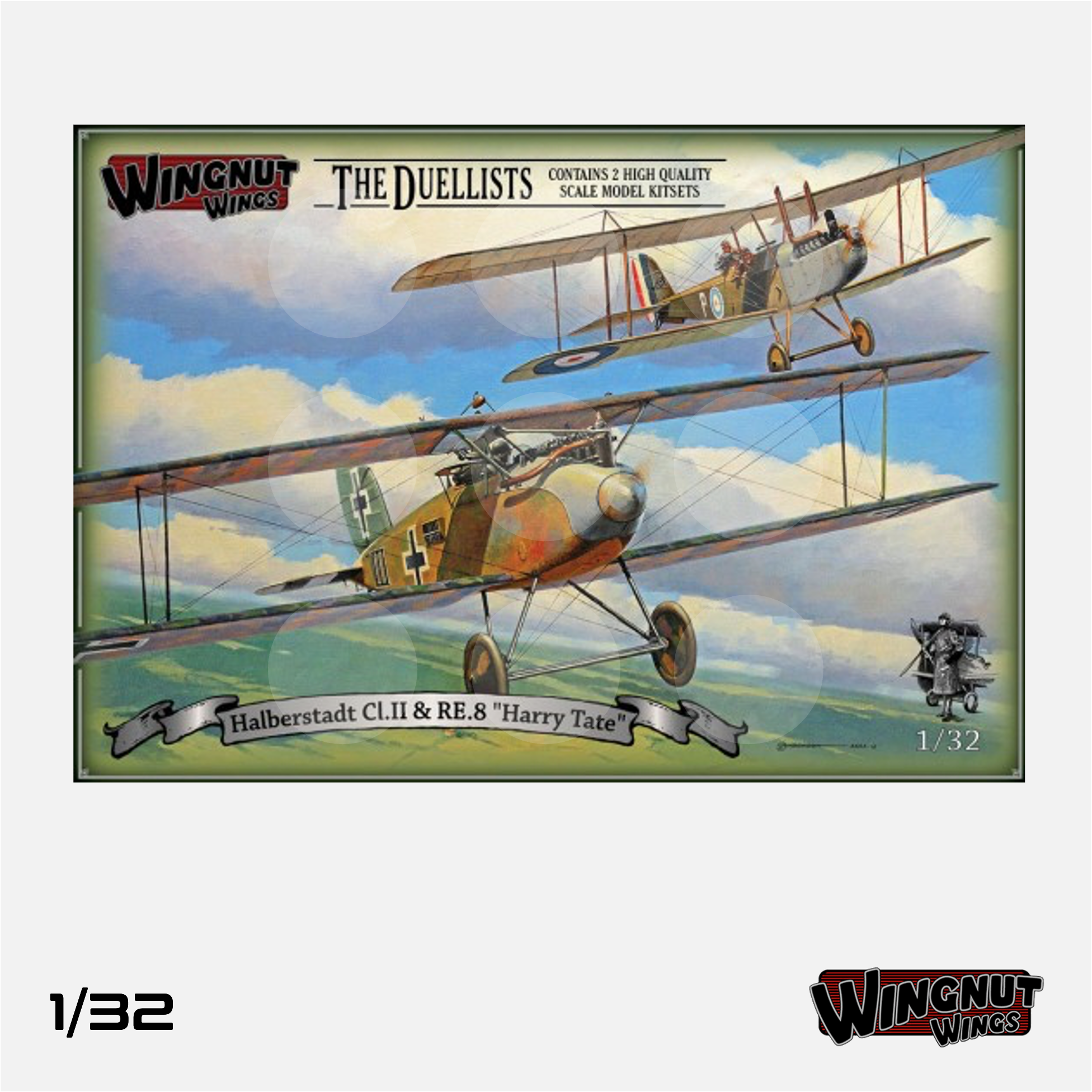 1/32 Wingnut Wings - Duellists RE.8 - Halberstadt CL.II