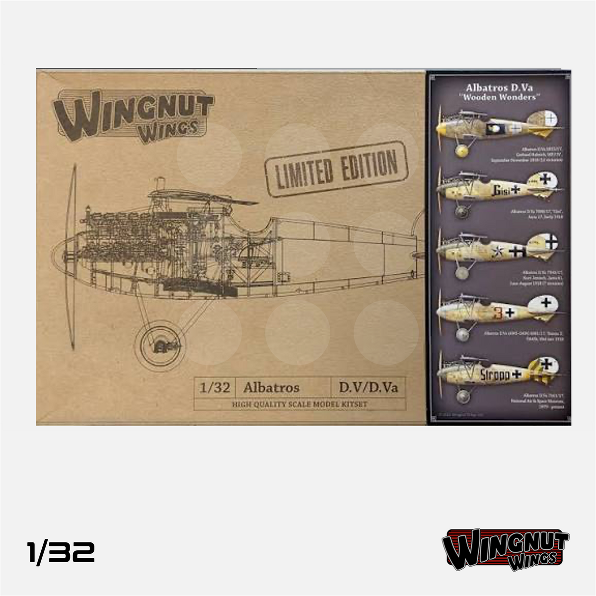1/32 Wingnut Wings - Albatros D.Va - Wooden Wonders